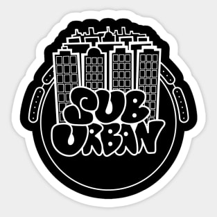 sub urban Sticker